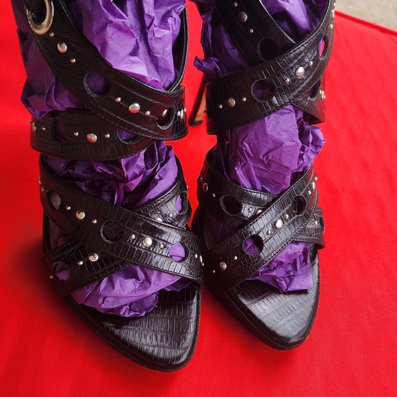 Dior studded strappy sandels - Picture 4 of 13